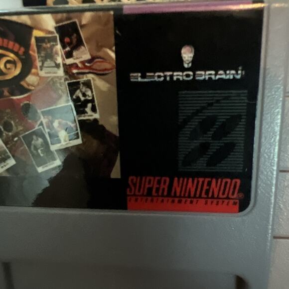 Boxing Legends of The Ring Super Nintendo SNES 1991 Game 16-bit Authentic - Picture 6 of 6